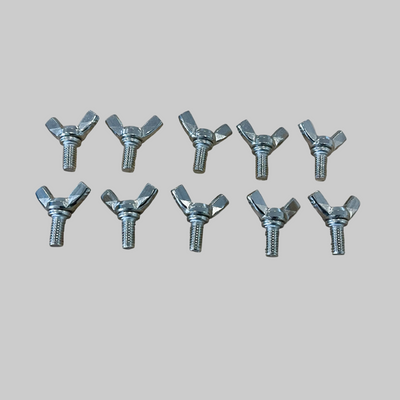 Stainless Steel Winged Bolts (M6 x 12mm) – Compatible with Starlink Mini and Gen 3 Basic In-Motion Mounts SpaceTek - Starlink Mounts & Accessories