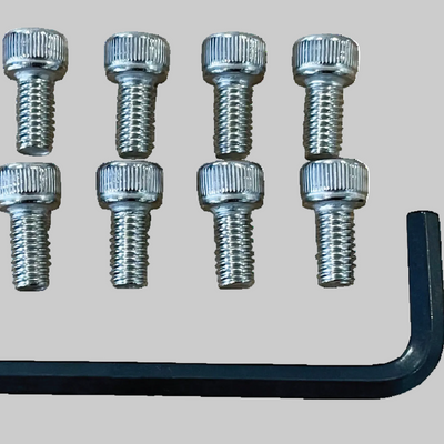 Stainless Steel Cap Head Bolt Set – M6 x 12mm (Available in 6, 8, or 10 Pieces, Includes Allen Key) SpaceTek - Starlink Mounts & Accessories