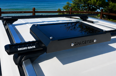 Starlink "Stealth" Vehicle Mount - Low-Profile Aluminium In-Motion Mount with security screws and cover