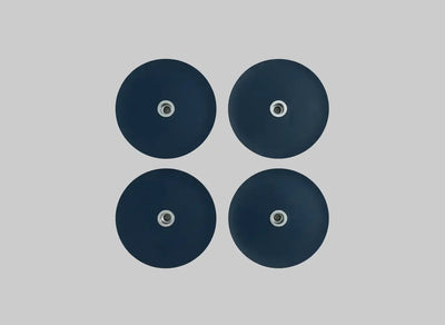 3.5-Inch Rubber Coated Rare Earth Magnets with M8 Thread SpaceTek - Starlink Mounts & Accessories