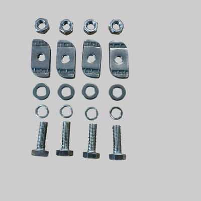 Stainless Steel T-Nut Cross Bar Fixing Set – Compatible with Roof Racks (Rhino-Rack and Similar) SpaceTek - Starlink Mounts & Accessories