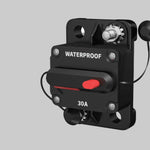 30–60A Resettable Circuit Breaker – IP67 Manual Reset (12–24V) SpaceTek