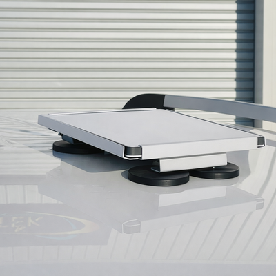Robust Magnetic Roof Mount for Starlink Mini, Powder-Coated Metal, 87mm Earth Magnets
